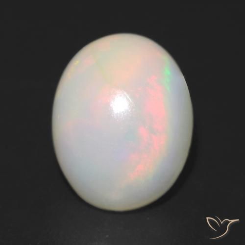 9,17 ctw natürlicher Mehrfarbig Opal, Oval, Lichtdurchlässig