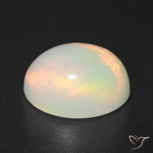 9,17 ctw natürlicher Mehrfarbig Opal, Oval, Lichtdurchlässig