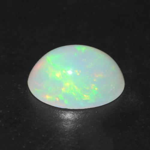 9,17 ctw natürlicher Mehrfarbig Opal, Oval Schliff, Transparent