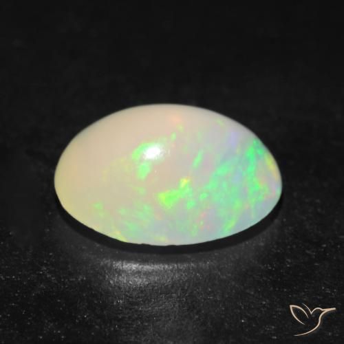 9,17 ctw natürlicher Mehrfarbig Opal, Oval, Transparent