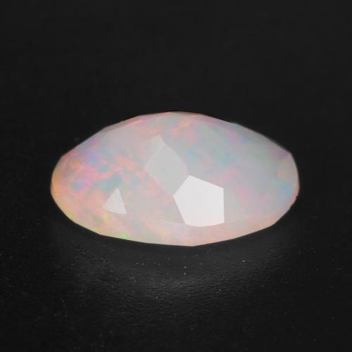 9,17 ctw natürlicher Mehrfarbig Opal, Oval Schliff, Lichtdurchlässig