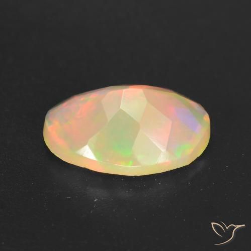 9,17 ctw natürlicher Mehrfarbig Opal, Oval, Lichtdurchlässig