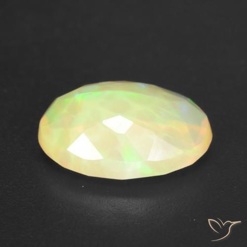9,17 ctw natürlicher Mehrfarbig Opal, Oval, Lichtdurchlässig