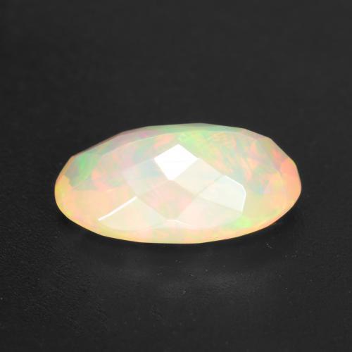 9,17 ctw natürlicher Mehrfarbig Opal, Oval Schliff, Transparent