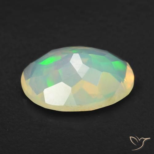 9,17 ctw natürlicher Mehrfarbig Opal, Oval, Transparent