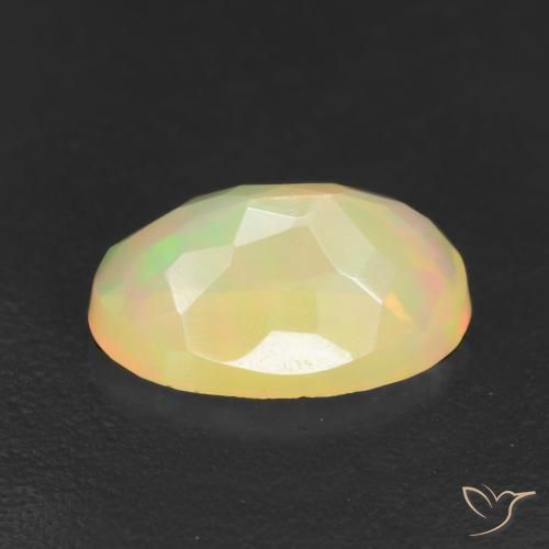 9,17 ctw natürlicher Mehrfarbig Opal, Oval, Lichtdurchlässig