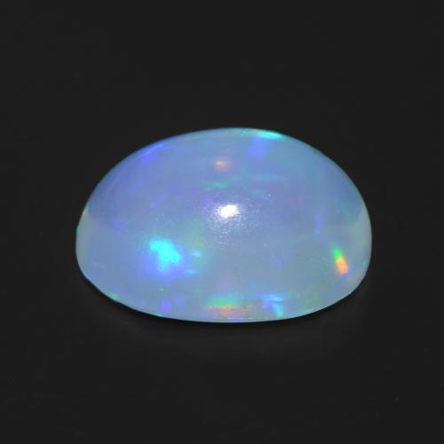9,17 ctw natürlicher Mehrfarbig Opal, Oval Schliff, Transparent