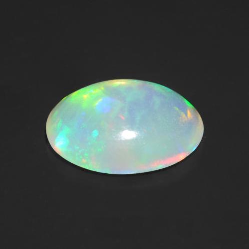 9,17 ctw natürlicher Mehrfarbig Opal, Oval Schliff, Transparent