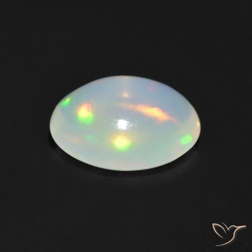 9,17 ctw natürlicher Mehrfarbig Opal, Oval, Transparent