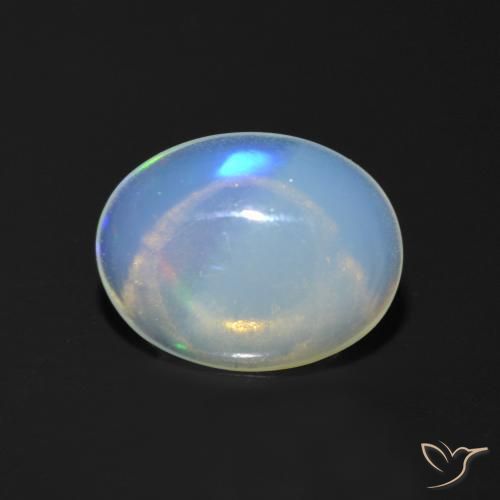 9,17 ctw natürlicher Mehrfarbig Opal, Oval, Transparent