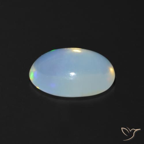 9,17 ctw natürlicher Mehrfarbig Opal, Oval, Transparent