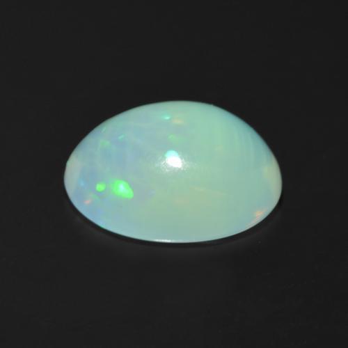 9,17 ctw natürlicher Mehrfarbig Opal, Oval Schliff, Transparent