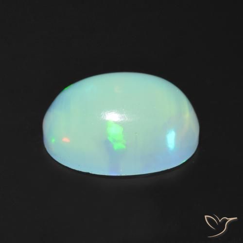 9,17 ctw natürlicher Mehrfarbig Opal, Oval, Transparent