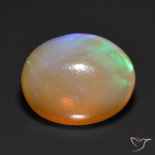 9,17 ctw natürlicher Mehrfarbig Opal, Oval, Lichtdurchlässig