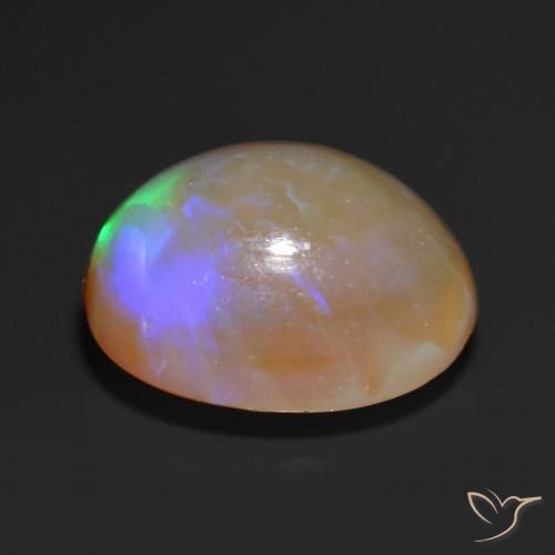 9,17 ctw natürlicher Mehrfarbig Opal, Oval, Lichtdurchlässig