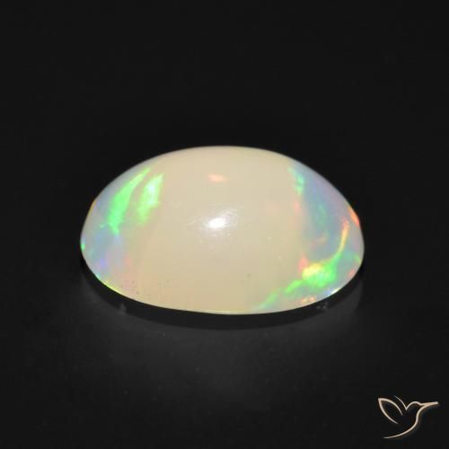 9,17 ctw natürlicher Mehrfarbig Opal, Oval, Transparent