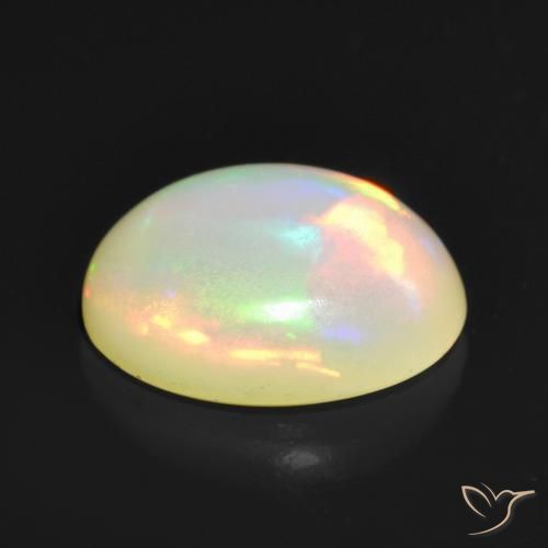 9,17 ctw natürlicher Mehrfarbig Opal, Oval, Lichtdurchlässig