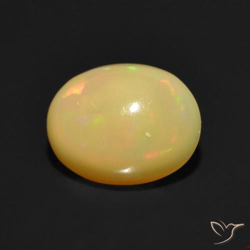 9,17 ctw natürlicher Mehrfarbig Opal, Oval, Lichtdurchlässig