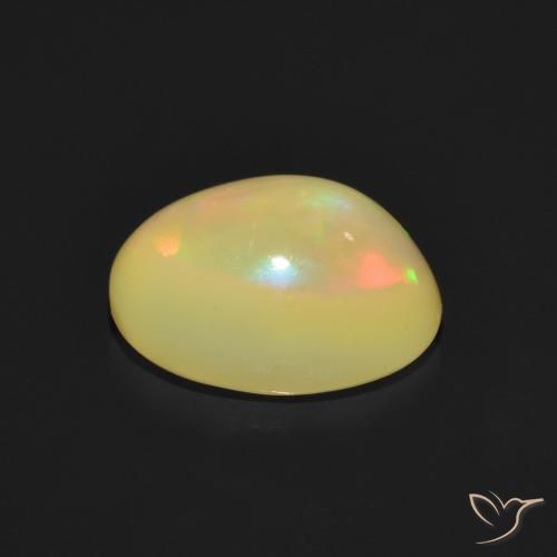 9,17 ctw natürlicher Mehrfarbig Opal, Oval, Lichtdurchlässig