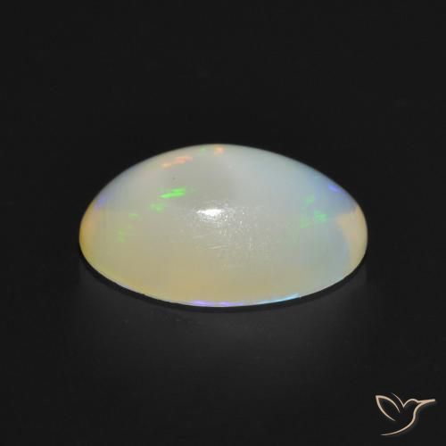 9,17 ctw natürlicher Mehrfarbig Opal, Oval, Transparent