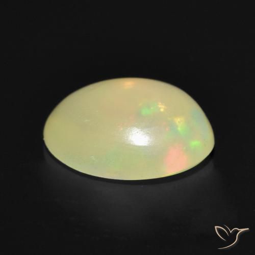 9,17 ctw natürlicher Mehrfarbig Opal, Oval, Transparent