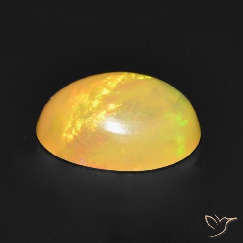 9,17 ctw natürlicher Mehrfarbig Opal, Oval, Lichtdurchlässig