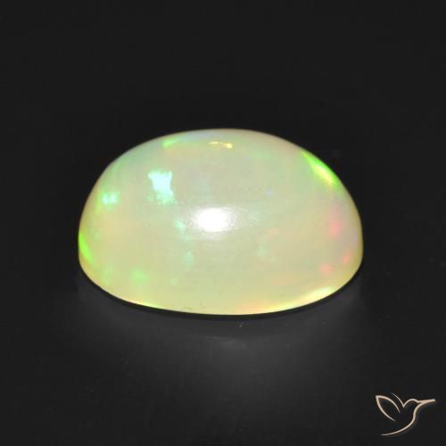 9,17 ctw natürlicher Mehrfarbig Opal, Oval, Transparent