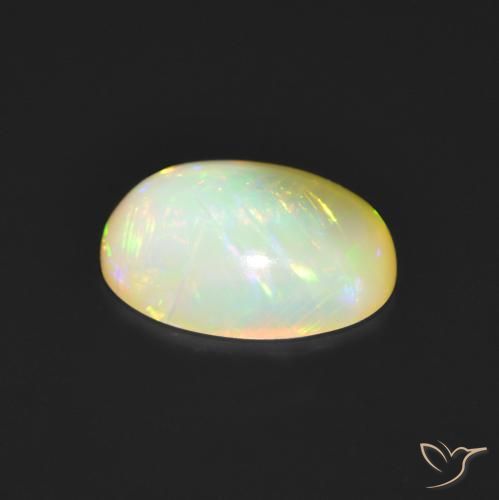 9,17 ctw natürlicher Mehrfarbig Opal, Oval, Lichtdurchlässig