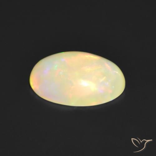 9,17 ctw natürlicher Mehrfarbig Opal, Oval, Lichtdurchlässig