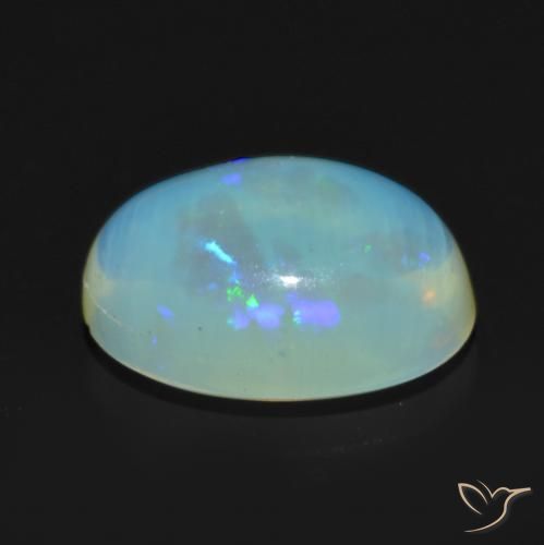 9,17 ctw natürlicher Mehrfarbig Opal, Oval, Transparent