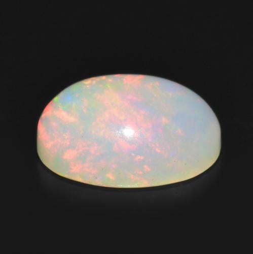 9,17 ctw natürlicher Mehrfarbig Opal, Oval Schliff, Transparent