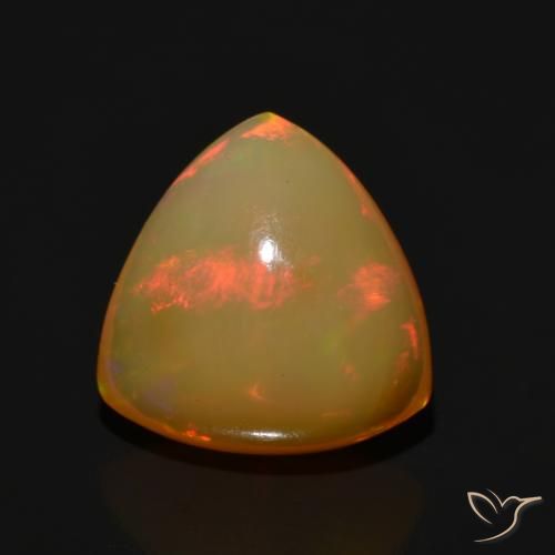 9,17 ctw natürlicher Mehrfarbig Opal, Trillion, Lichtdurchlässig
