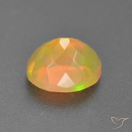 9,17 ctw natürlicher Mehrfarbig Opal, Oval, Lichtdurchlässig