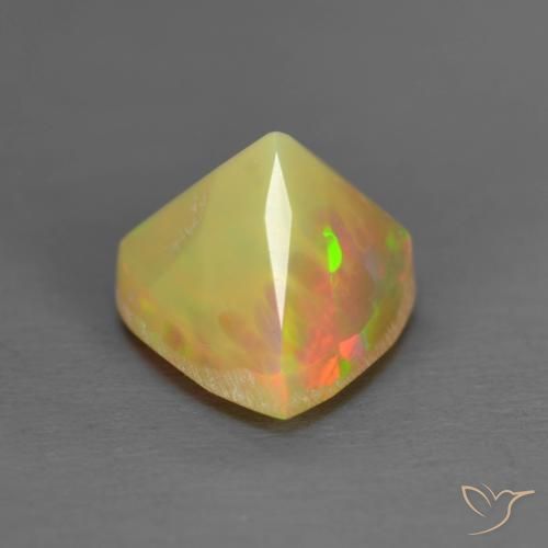 9,17 ctw natürlicher Mehrfarbig Opal, Trillion, Lichtdurchlässig