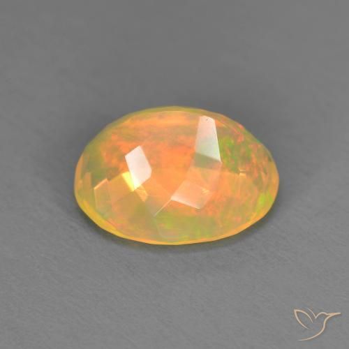 9,17 ctw natürlicher Mehrfarbig Opal, Oval, Lichtdurchlässig