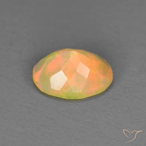 9,17 ctw natürlicher Mehrfarbig Opal, Oval, Lichtdurchlässig