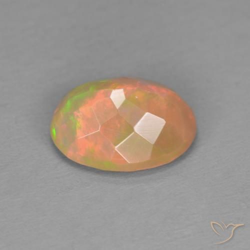 9,17 ctw natürlicher Mehrfarbig Opal, Oval, Lichtdurchlässig