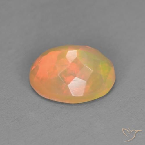 9,17 ctw natürlicher Mehrfarbig Opal, Oval, Lichtdurchlässig