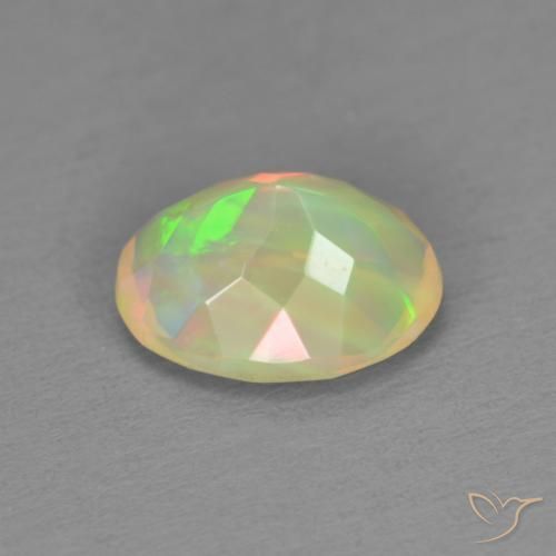9,17 ctw natürlicher Mehrfarbig Opal, Oval, Lichtdurchlässig