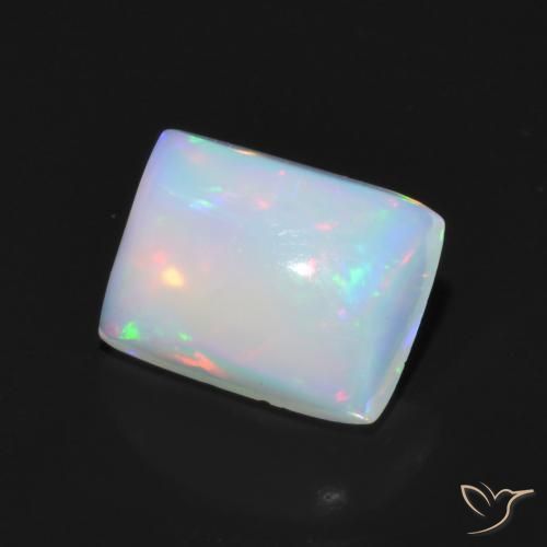 9,17 ctw natürlicher Mehrfarbig Opal, Baguette, Transparent
