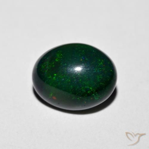 1.07ct Natürlicher Mehrfarbig Opal, Oval, Lichtundurchlässig, Photo A