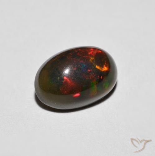 9,17 ctw natürlicher Mehrfarbig Opal, Oval, Lichtundurchlässig