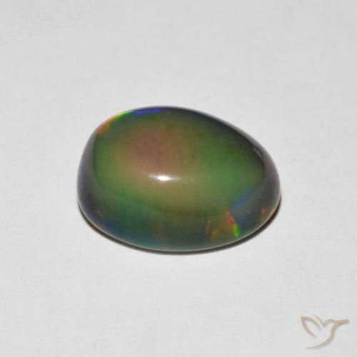 9,17 ctw natürlicher Mehrfarbig Opal, Oval, Lichtundurchlässig