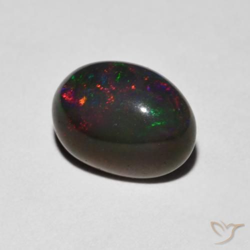 9,17 ctw natürlicher Mehrfarbig Opal, Oval, Lichtundurchlässig
