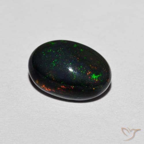 9,17 ctw natürlicher Mehrfarbig Opal, Oval, Lichtdurchlässig