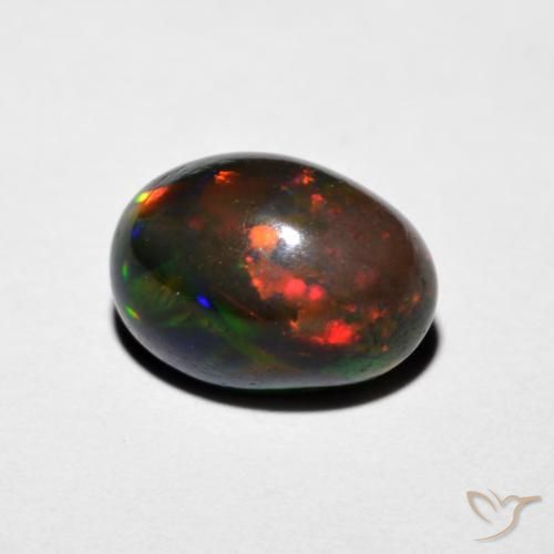 9,17 ctw natürlicher Mehrfarbig Opal, Oval, Lichtundurchlässig