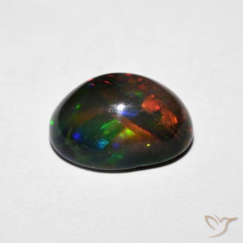 9,17 ctw natürlicher Mehrfarbig Opal, Oval, Lichtundurchlässig