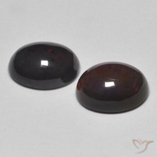 1.76 ct natürliche Mehrfarbig Opal-Edelsteine, Oval, Lichtundurchlässig