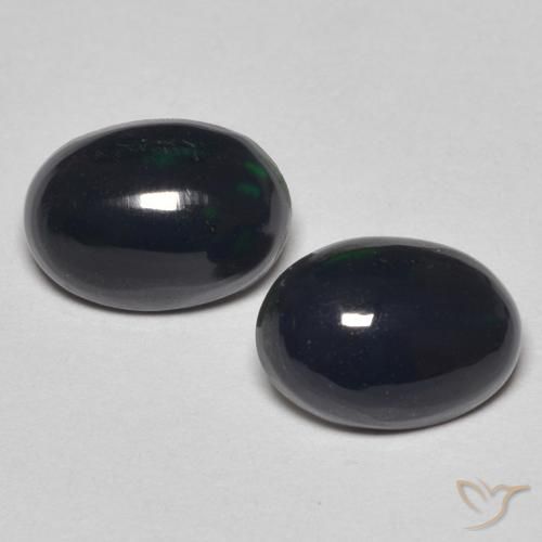 0.93ctw Natürlicher Mehrfarbig Opal, Oval, Lichtundurchlässig