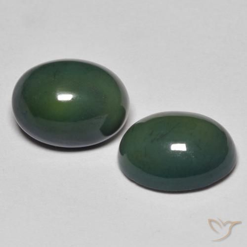 2.96 ct natürliche Mehrfarbig Opal-Edelsteine, Oval, Lichtundurchlässig